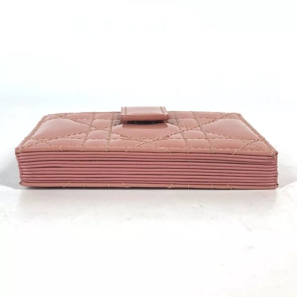 CHRISTIAN DIOR Cannage Lady Dior card holder case - Picture 4 of 14